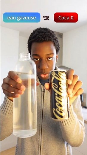 Eau gazeuse vs Coca 0, qui gagne ? 🤔​