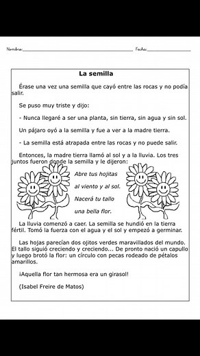 Fichas de 50 lecturas comprensivas para primaria #primaria #preescolar #materialeducativo #cuadernillo #maestros #fypシ゚ #viral