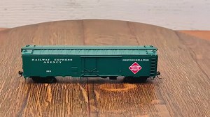 Vintage REA Rex Reefer Boxcar Model Train - Collectible Railroad Miniature for Enthusiasts - Etsy