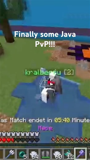 Finally some Java PvP!!! #rap #deutsch #minecraft #foryou #clips #english #gaming #pvp #fy