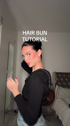 ‏How I tie my hair 🤍