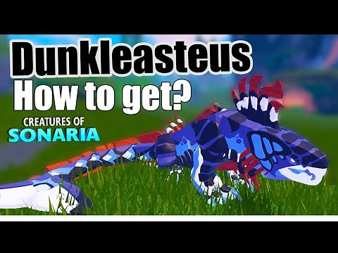 Dunkleasteus How to GET? New Creature of Sonaria!