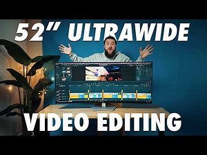 The TRUTH About Editing On A 52” Ultrawide Monitor!