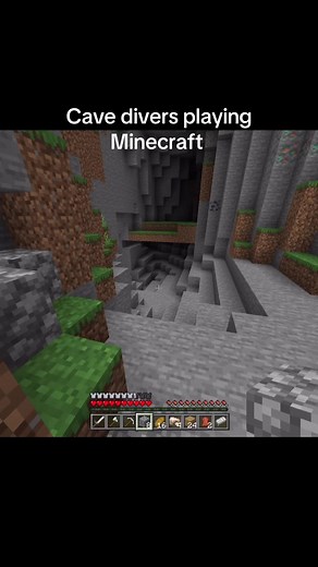 Cave Diving Adventures in Minecraft