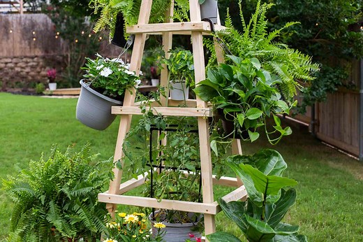 How to Make a Basic DIY Obelisk Trellis