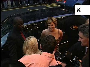 Drew Barrymore at 1997 Scream Premiere in London