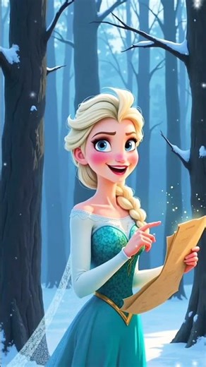Elsa's Magical Map Adventure: The Hidden Secrets of Arendelle #shorts