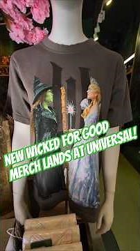 New Wicked for Good Merch is HERE at Universal Studios!