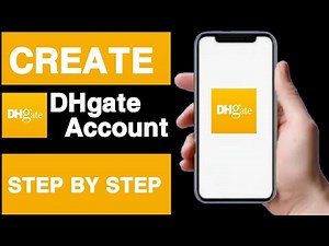 How to create dhgate account||DHgate account create||Create dhgate account||Unique tech 55