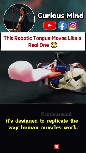 This Robotic Tongue Moves Like a Real One 😳
