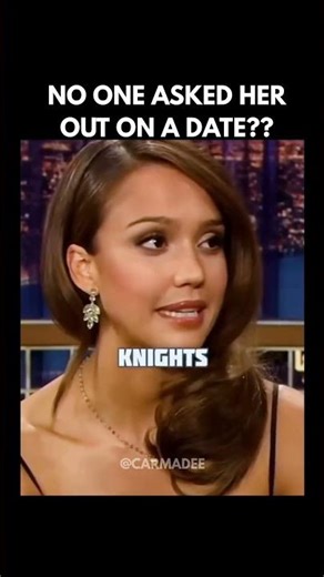 Jessica Alba says no one would date her when she was younger.