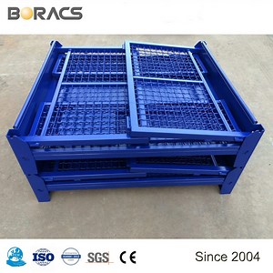[Hot Item] Heavy Duty Industrial Warehouse Storage Container Stacking Rack Storage Stack Rack Racking
