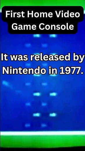 How Nintendo Launched Gaming in 1977 #ColorTVGame6 #NintendoOrigins #1970sGaming