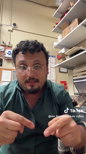 Mr. Homework A.K.A Mr. Rubio on TikTok
