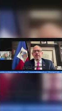 UN MENTEUR 1er MINISTRE D'HAITI : Les gangs, sur la défensive, malgré leurs massacres continus.