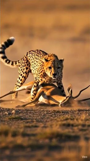 cheetah attacking deer #animals #cheetah #chase #wildlife #wildanimals #love #army