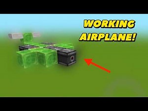 How to Make a Working Airplane in Minecraft ✈️ (No Mods)