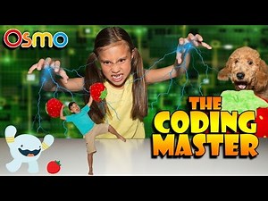 Jillian the CODING MASTER!!! New OSMO CODING Interactive Game!