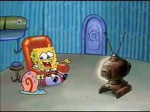WHAT IS SPONGEBOB WATCHING