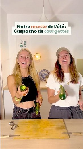 Notre recette de l’été : le gaspacho de courgettes 👩‍🍳