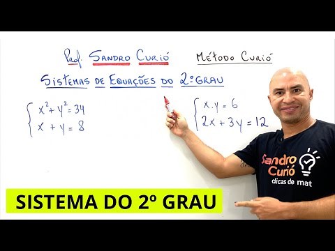 RÁPIDO E FÁCIL | SISTEMAS DE EQUAÇÕES DO 2º GRAU