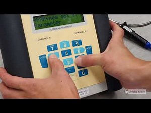 How to set up Ultrasonic Clamp on Flowmeter - Part 1