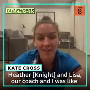 When Tailenders of the world actually unite and takeover! 👊 Kate Cross describes what happened in 𝘁𝗵𝗮𝘁 Women's Ashes Test! Listen to the latest Tailenders episode on BBC Sounds now! | BBC Test Match Special