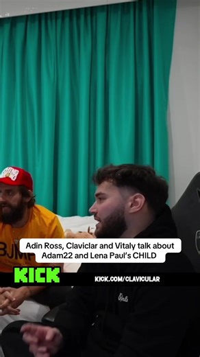 Adin Ross, Claviclar and Vitaly talk about Adam22 and Lena Paul’s CHILD #clavicular