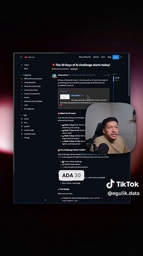 3 challenge data GRATIS buat awal tahunmu 🔥 Mau belajar data tapi ga mau keluar duit? Nih jawabannya. Save & share ke temen yang butuh! Link nya link.ngulikdata.com/belajar