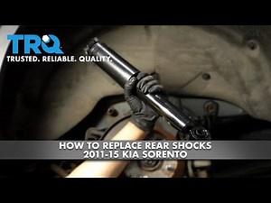 How to Replace Rear Shocks 2011-15 Kia Sorento