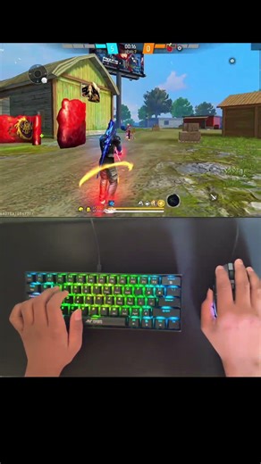 Free Fire Gaming Keyboard ⌨️🖱️📲 Mix Pro Geek Gamer #freefire #mixpro #geekgamer #keyboardmousefree