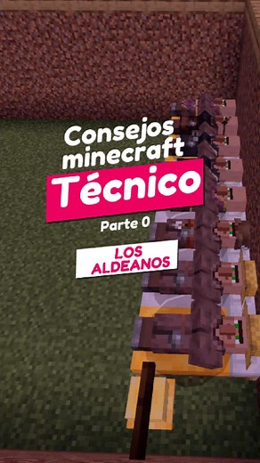 Guía de Aldeanos para Principiantes en Minecraft Técnico