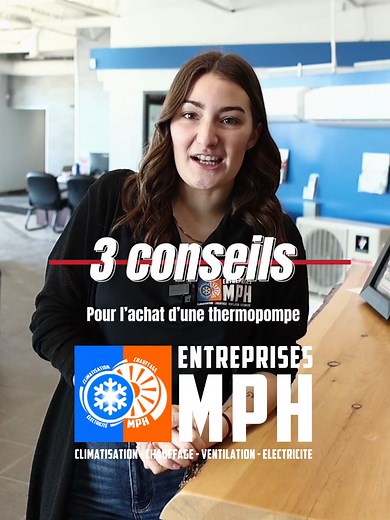 💡 Voici 3 conseils pour l'achat de votre prochaine thermopompe ! ✅ Choisir une thermopompe avec une bonne garantie, ✅ Choisir une thermopompe avec la bonne puissance selon la configuration de votre maison. ✅ Choisir une bonne entreprise établie depuis longtemps. 😊 Contactez-nous pour une soumission ! https://www.mphenligne.com/promotion/ #thermopompe #thermopompemurale #climatisation #chauffage #chauffagecentral