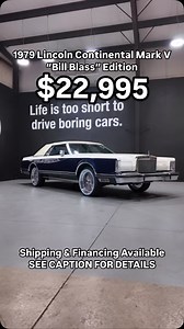 20K views · 282 reactions | 1979 Lincoln Continental “Bill Blass”...