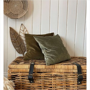 Velvet Pillow Cover: Moss Green, Olive, Khaki Decorative Pillow - Etsy