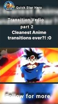 Cleanest Anime transition aver part 2 #animeedit #anime #transition #part2