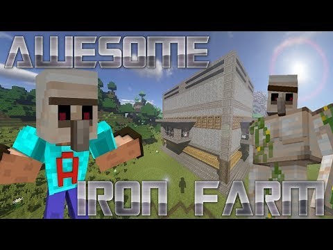 How to Make an Iron Farm In Minecraft | Minecraft Iron Golem Farm Tutorial | Easy Minecraft Tutorial