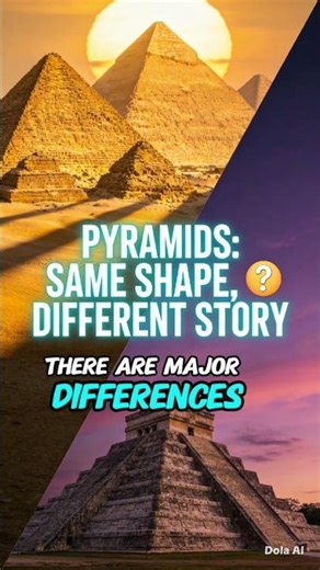 - Egyptian Pyramids vs Mexican Pyramids: Key Differences #dailyshorts #pyramid #generalknowledge