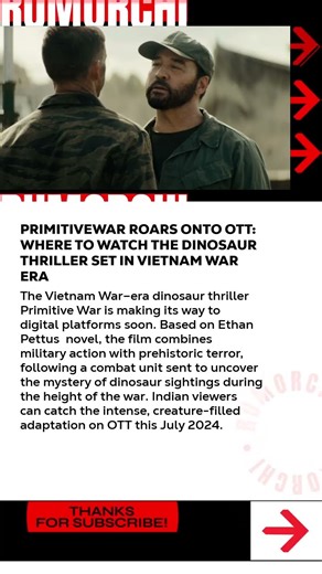 #PrimitiveWar Roars Onto OTT: Where to Watch the Dinosaur-Thriller Set in Vietnam War Era