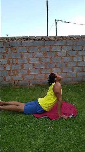 Cobra yoga pose #yoga #cobrapose