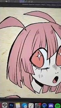 art trick to make your lineart ✨soft + cute✨ #shorts