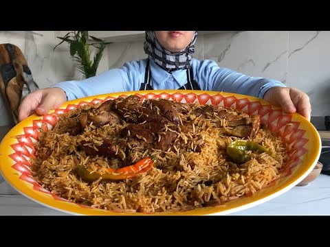 meat kabsa from Saudi Arabia so yum