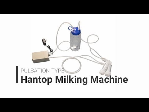Hantop Pulsating Milking Machine Guide (2L, Impulse Pump)