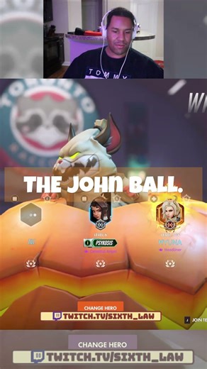 Wrecking Ball training arc starts now #gaming #overwatch2 #overwatch