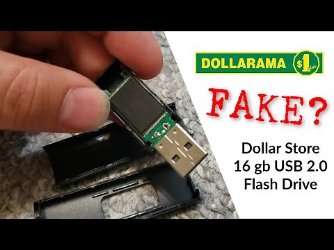 Dollar Store USB Flash Drive - Is This For Real?