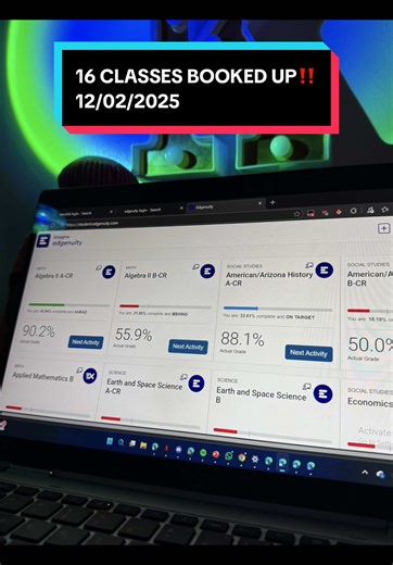 Fully Booked Classes Announcement