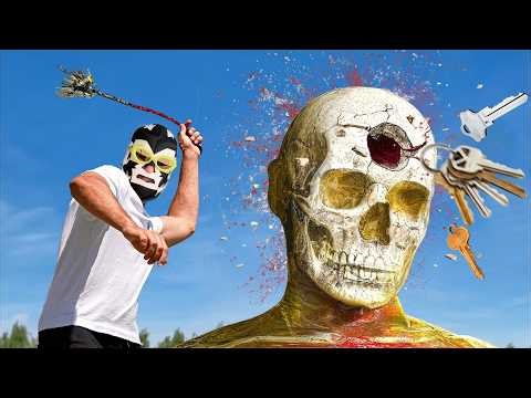 How to use your Keys in a Fight | Tested with a pork skull