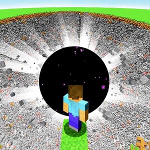 Using BANNED WEAPONS to Create BLACK HOLE DISASTER In Minecraft! | Kwebbelkop