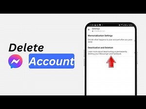 How to Delete Messenger Account | Deactivate Messenger Permanently (2026)