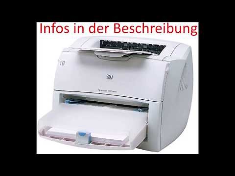HP Laserjet 1200 unter Windows 10 einrichten